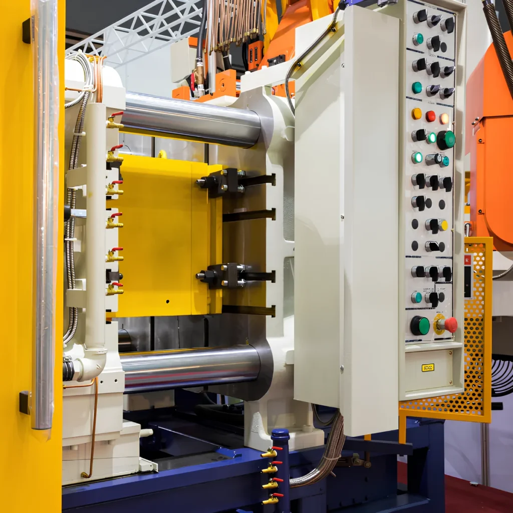 Automated aerospace casting process for Rocket City high-performance components.