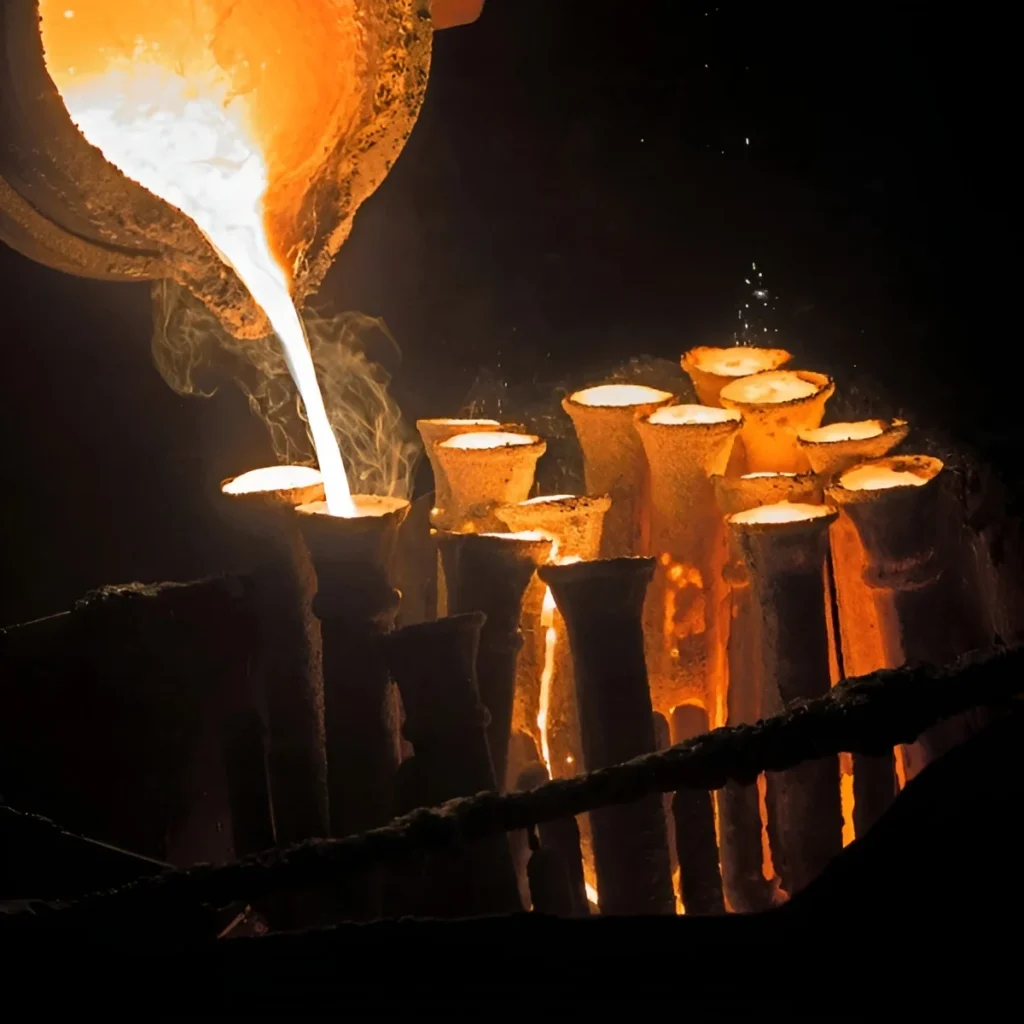 Image of a final ceramic shell.