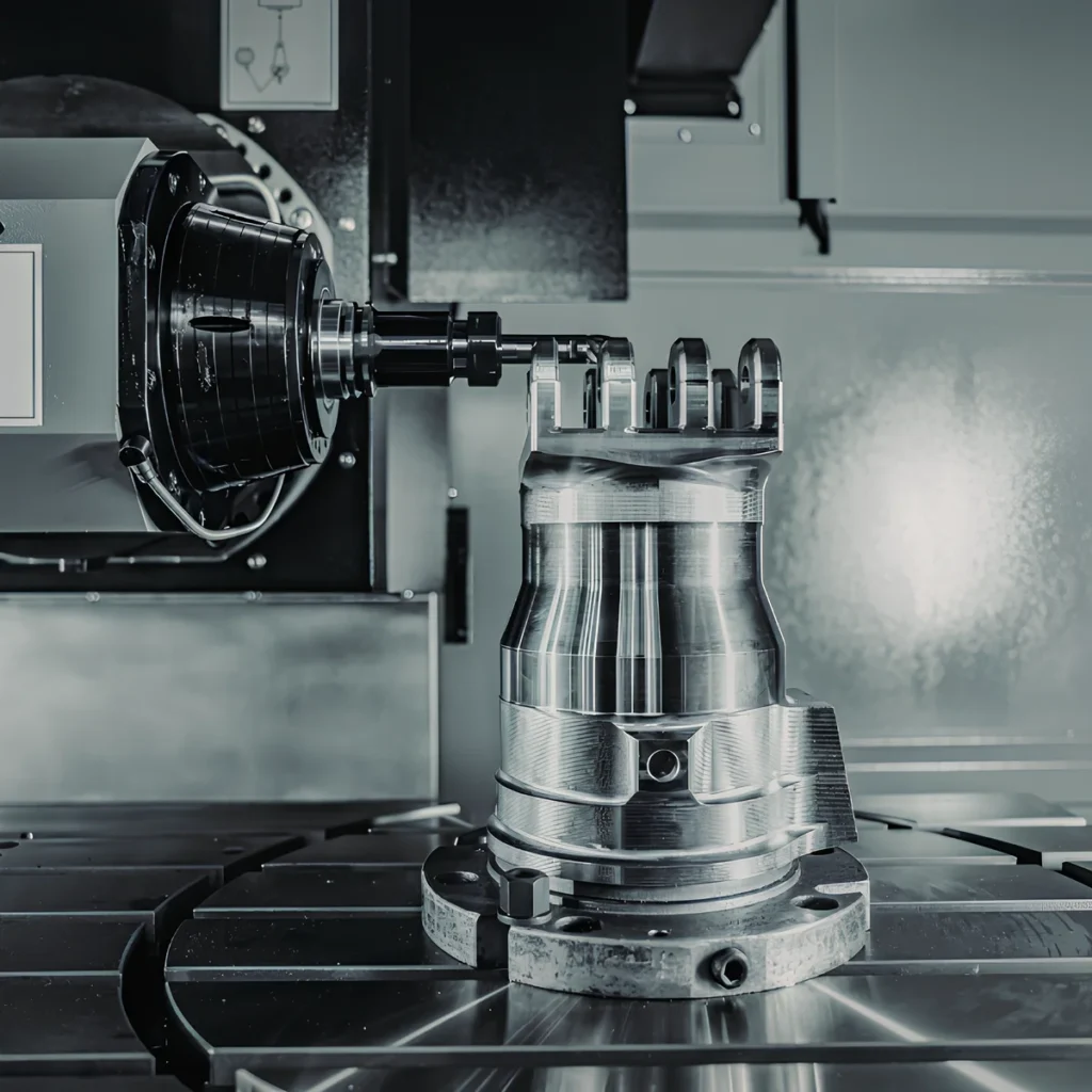 Image of precision metal casting.