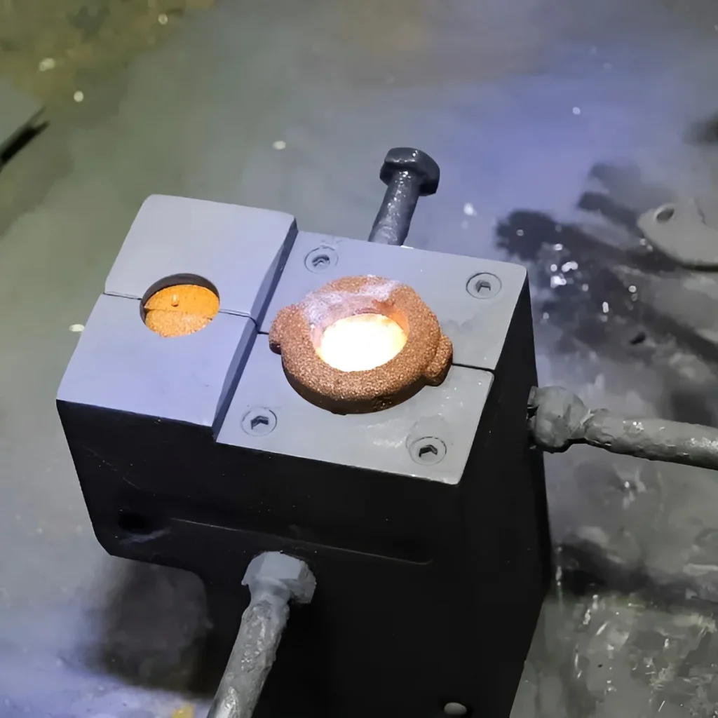 Image of the final cast part.