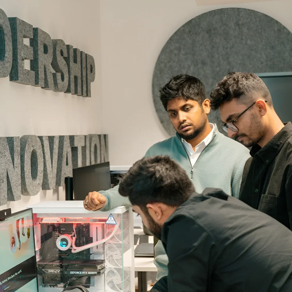 Image showing an engineering team.